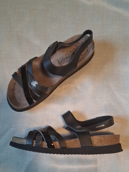 Mephisto Shoes - Mephisto Women’s Halinka Sandal Black US 8 (EU 38)